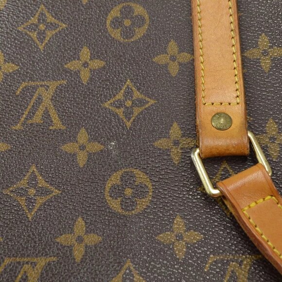 Louis Vuitton Babylone Tote Brown Canvas - Picture 4 of 9